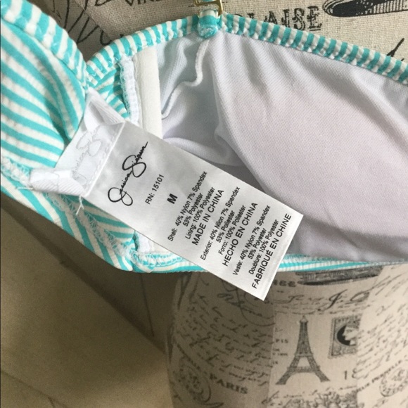 🍭Jessica Simpson Candy-striper Bikini Top🍭 - Picture 8 of 8